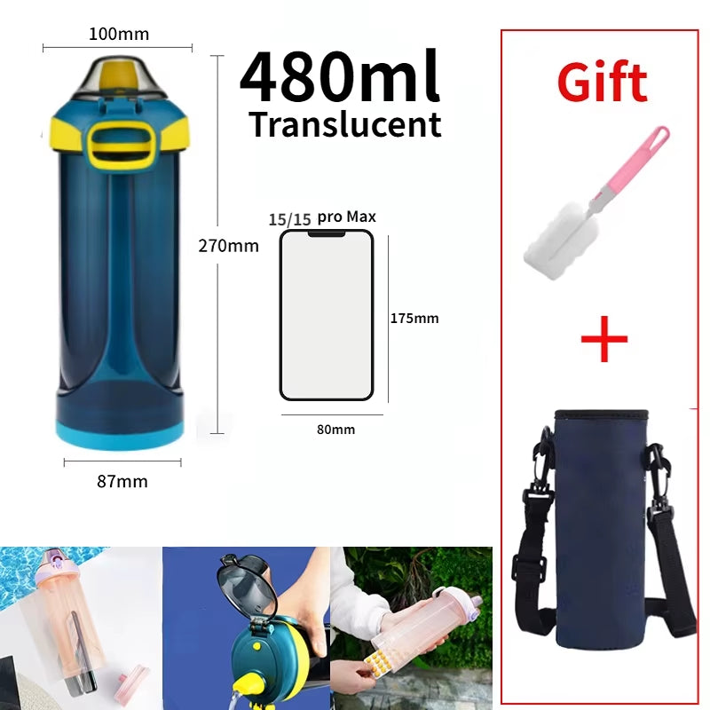 750Ml Diversion Water Bottle Portable Water Bottle Secret Stash Pill Organizer Can Safe Hiding Spot for Money Bonus Key Ring Box