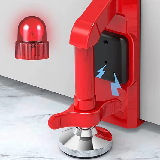 New Portable Alarm Door Stopper Battery Powered Door Lock for Women Security Pro